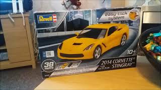 Revell 2014 Corvette Stingray easy click kit   The Toy Box