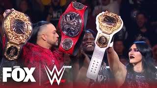 R-Truth thinks he’s back in Judgment Day, ruins Rhea Ripley & Damian Priest title celebrations