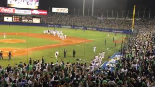 ヤクルト雄平 優勝を決めたサヨナラタイムリーヒット！（2015年10月2日 対阪神タイガース）