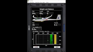 How to Setup the Weight and Balance in your LX Flight Computer