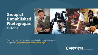 Group Registration of Unpublished Photographs: Tutorial (2018)