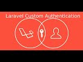 Laravel custom authentication - ( laravel Auth and auth middleware )