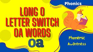 CVVC Words: Long Vowel Sound OA: Phonics for Kids 🐐