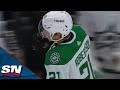 Stars' Jason Robertson Tucks In Backhander To Score His First Of Season