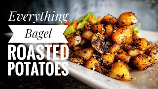 Vegan Everything Bagel Potatoes: The BEST roasted everything potatoes!