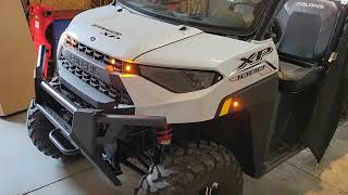 SWEET POLARIS RANGER TURN SIGNAL INSTALL!! EASY!!