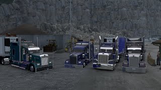 American Truck Simulator- Convoy with the Tristate haulers crew.