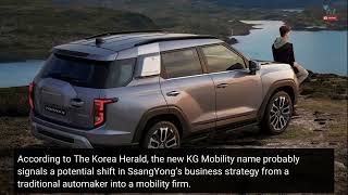 SsangYong To Change Name To KG Mobility Because Of \