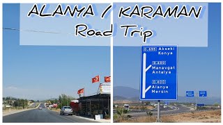 FROM ALANYA TO KARAMAN #roadtrip MANAVGAT - AKSEKİ YOLU / ÖMER DURUK DİNLENME TESİSİ