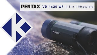 Pentax | VD 4x20 WP 3 in 1 Binoculars