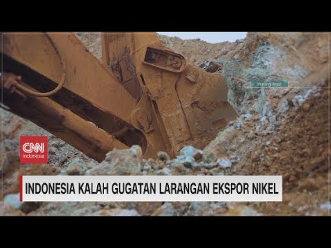 Indonesia Kalah Gugatan Larangan Ekspor Nikel - YouTube