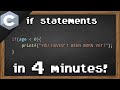 C if statements ✔️