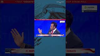 Vivek Ramaswamy tells Chris Christie "get the hell out of this race" during debate #shorts