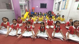 Meditation Activity | National Public School | Panjipara