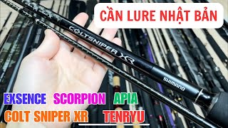 Cần Câu Nhật: Cần Lure Tenryu, Colt Snirper XR, Scorpion, Tailwalk, Exsence, Apia  - Video 1051