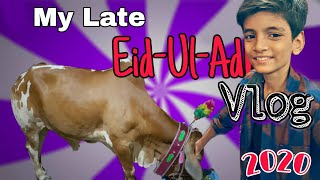 My ( LATE ) Eid ul adha Vlog