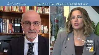 Elisabetta Gardini contro Pier Luigi Lopalco, che dice no ai pranzi di Natale coi No Vax: \