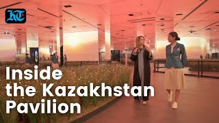 Inside the Kazakhstan Pavilion at Expo 2020