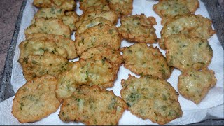 Cauliflower Fritters, tasty and fragrant, one leads to another