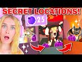 *NEW* Secret Locations In *NEW*  HALLOWEEN Update In Adopt Me! (Roblox)