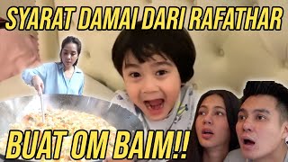 HABIS RIBET MASAK RAFATHAR AJAKIN MAMA GIGI CURHAT KARENA OM BAIM YANG ISENG BANGET!!