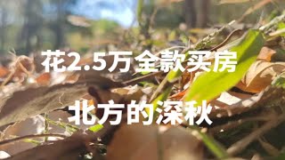 南方女生辽宁阜新花2.5万全款买房养老!出门体验北方的深秋