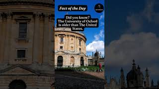 Does Oxford University Older than USA? | Fact of the Day Xplore Beyond #oxforduniversity  #shorts