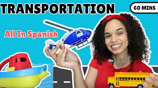 Things That Go | Transportation | Español Para Bebés | Learn To Talk | Ms.Ramos