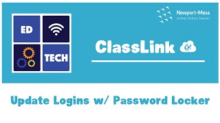Classlink Update Login Information With The Password Locker