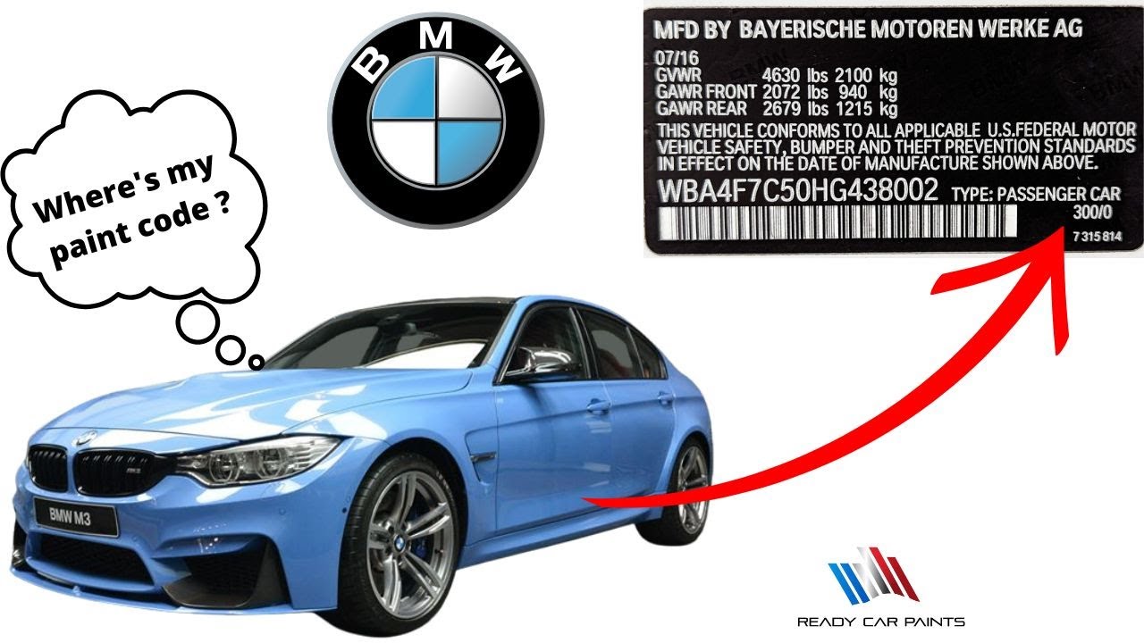 2017 Bmw X5 Paint Code Location Infoupdate Org