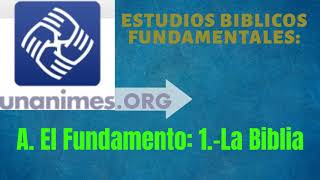 1.-La Biblia - Estudios Bíblicos Fundamentales