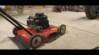 Hot Rod Push Mower