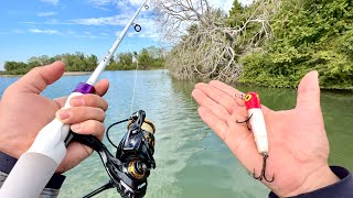 PESCA LIGERA en un RÍO SECRETO // PESCA de PARGOS Y RÓBALOS // pesca con Roger y Isrra Fishing