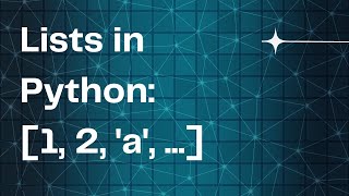 Tutorial 5 Python lists continued