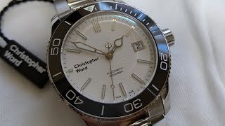 Christopher Ward C60 Trident Pro 600 38 mm Unboxing. My last purchase of 2018