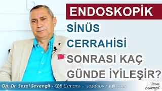 Endoskopik Sinüs Cerrahisi Sonrası Kaç Günde İyileşir? | Op. Dr. Sezai Sevengil - KBB Uzmanı