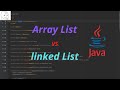 Difference between ArrayList and LinkedList in Java