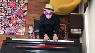 "YOUR SONG" by Elton John, performed by teen pianist, Evan Brezicki..watch 'til the end for a laugh!
