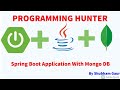 Spring Boot Application With MongoDB