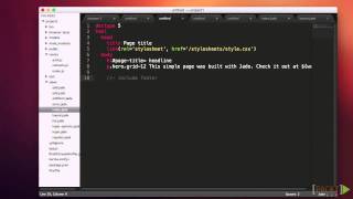 Learning Express Web Application Development Tutorial: Jade Template Engine | packtpub.com