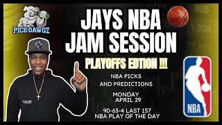 NBA Playoffs Picks & Predictions Monday 4/29/24 | Jay's NBA Jam Session