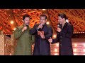 Heartwarming Conversations Between Sharukh Khan Salman and Aamir Khan at Anant Ambani Pre-Wedding