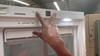 Liebherr fridge panel test ( L and E test)
