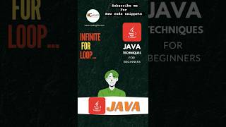 how to make infinite for loop using Java | #java #javaprogramming #javatutorial