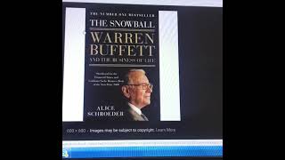 The Snowball  Warren Buffett and the Business of Life Book by Alice Schroeder