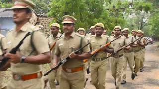 Republic day parade 2024/ Tamilnadu Forest Contingent/ Practice Session at TNFTC Vaigaidam, Theni