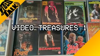 Scanners, The Forest, Silent Madness on BR, VHS, DVD [VideoTreasures 1]