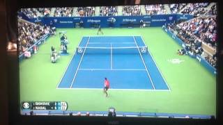 Nadal vs Djokovic US Open - 54 shot rally