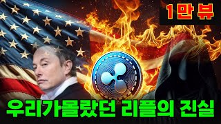 리플과 트럼프 그리고 머스크 충격적인 사실이 공개된다#xrp #리플 #리플코인 #리플전망 #꼬꼬무