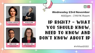 IP Right? What you should know, need to know and don't know about IP